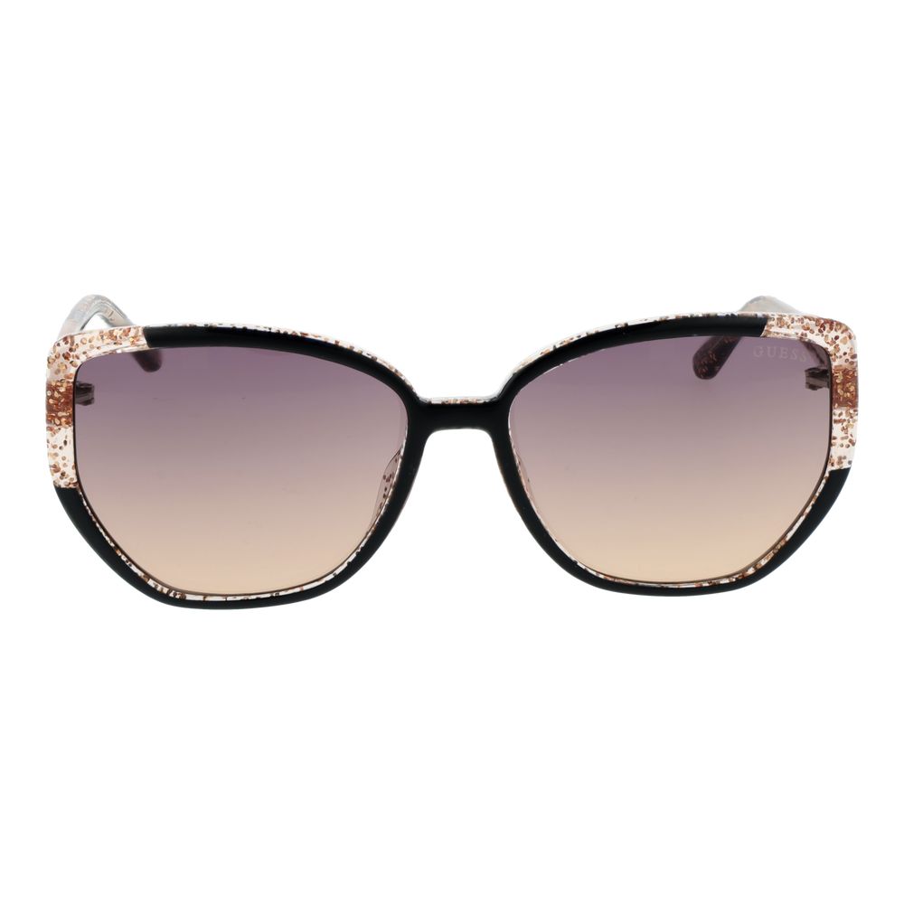 Guess Schwarze Sonnenbrille aus Kunststoff