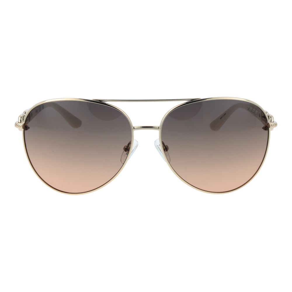 Guess Sonnenbrille aus Goldmetall