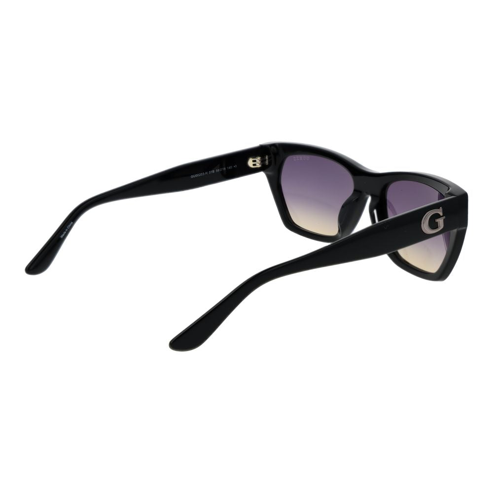 Guess Schwarze Sonnenbrille aus Acetat
