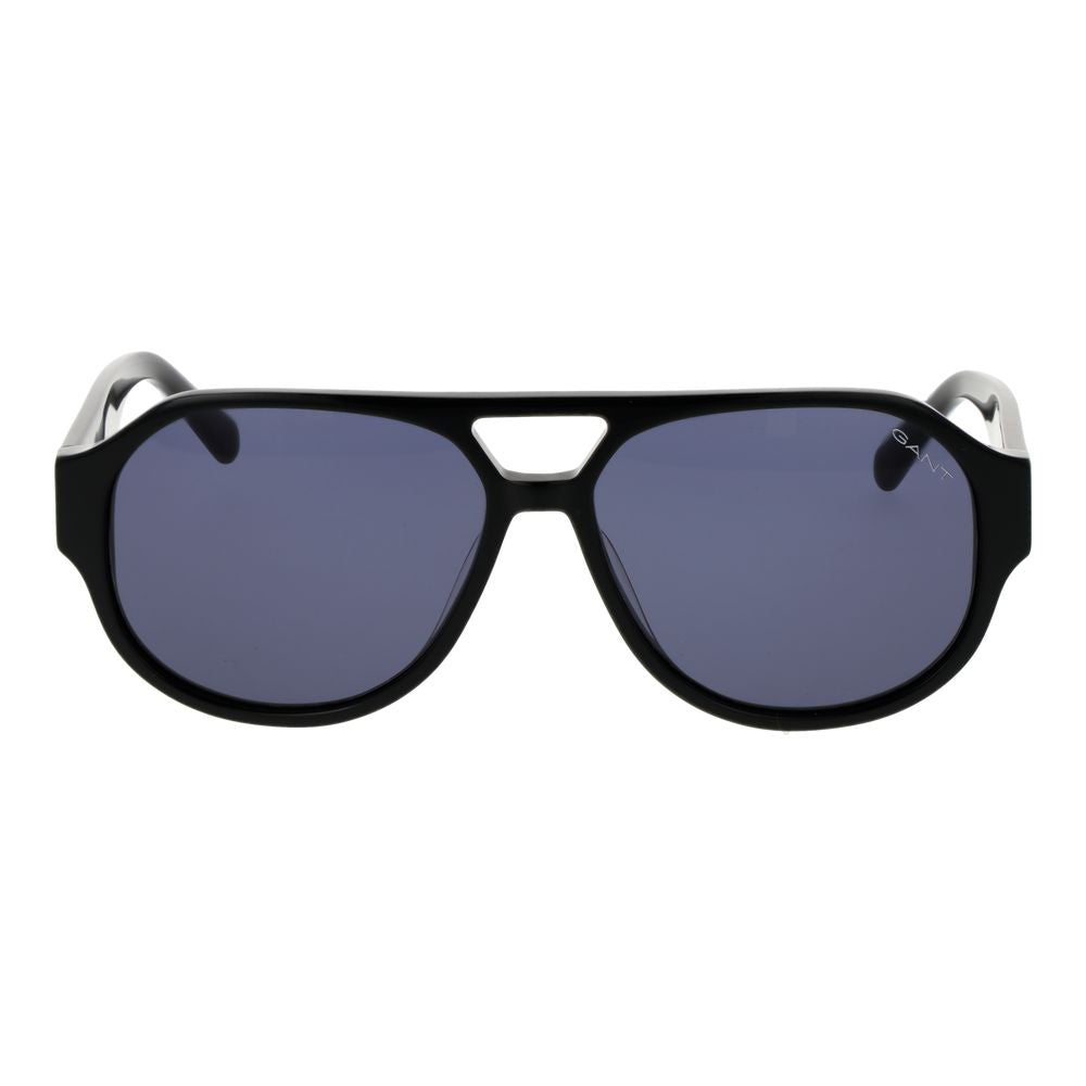 Gant Schwarze Sonnenbrille aus Acetat
