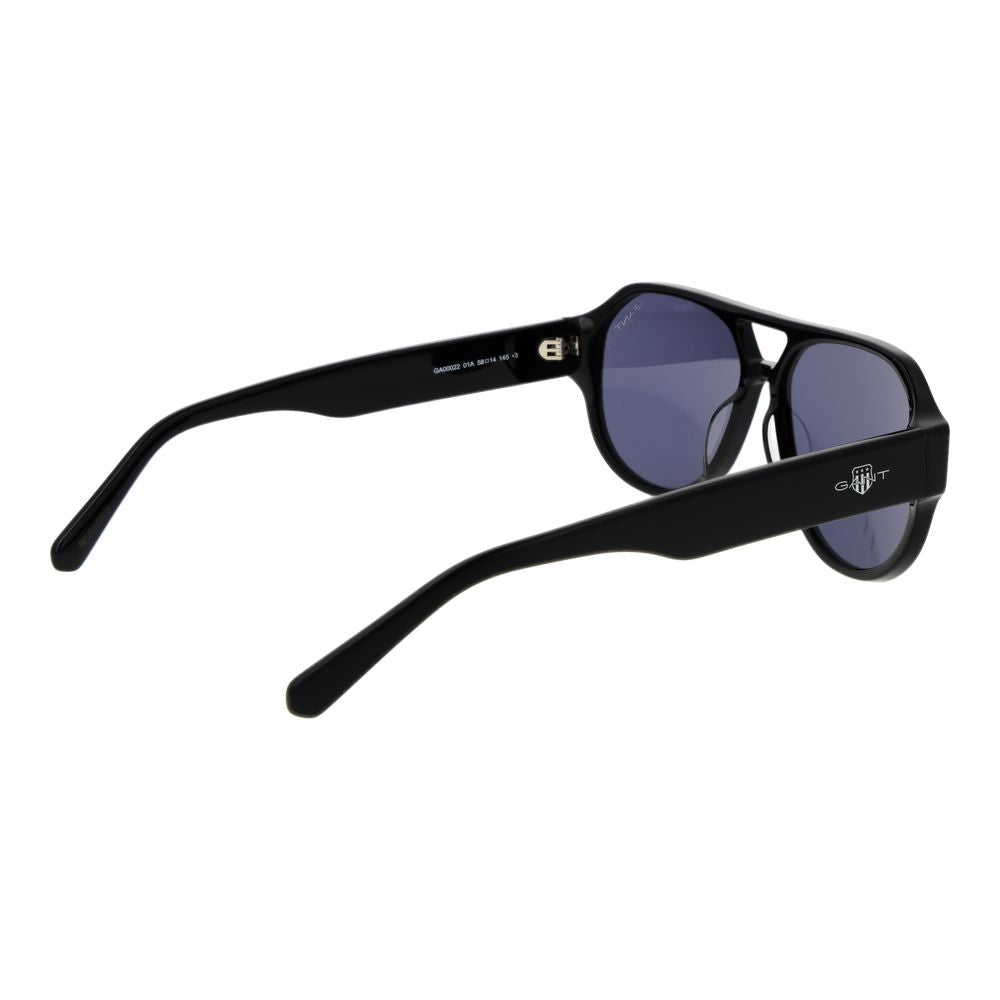 Gant Schwarze Sonnenbrille aus Acetat