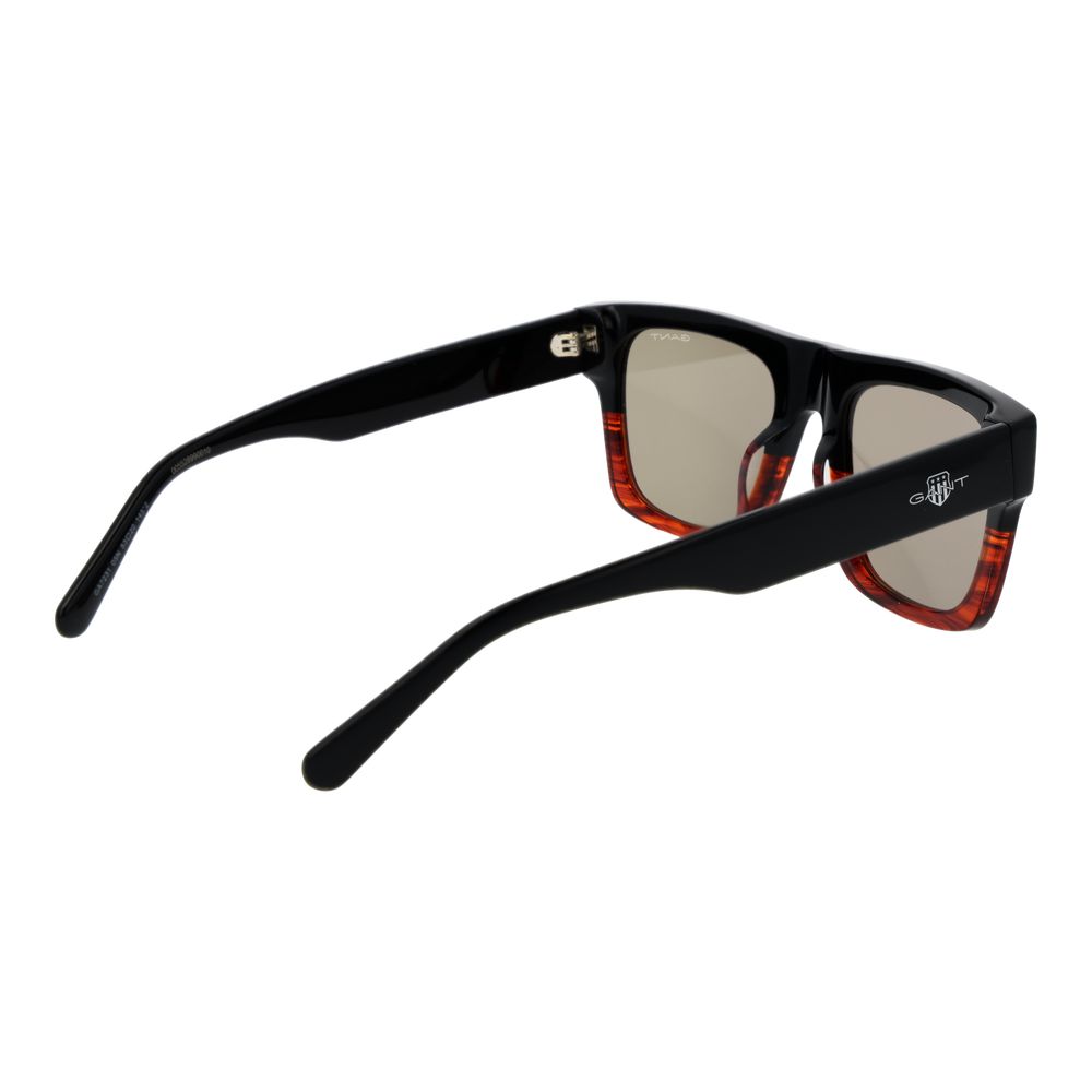 Gant Schwarze Sonnenbrille aus Acetat