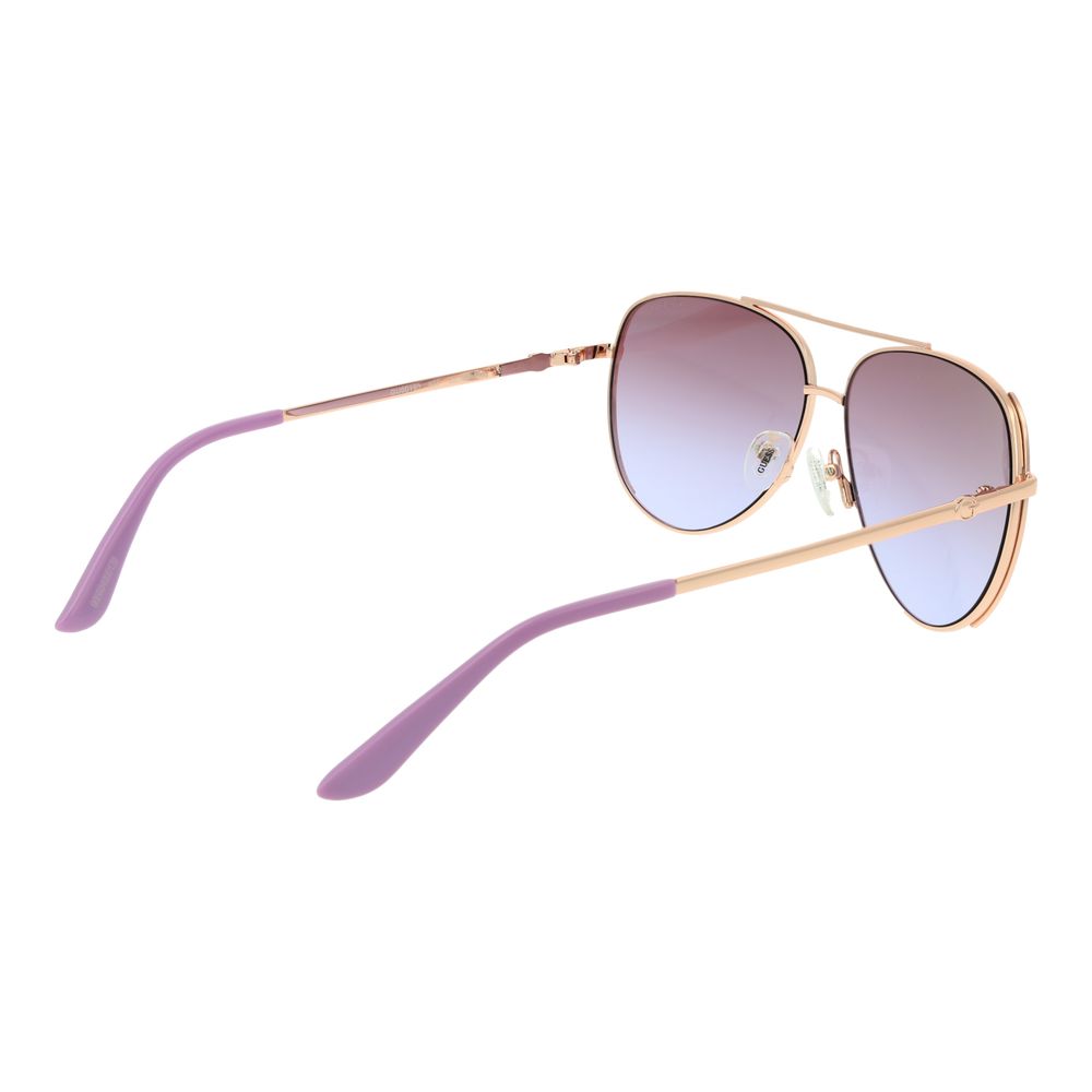 Guess Sonnenbrille aus Roségold-Metall