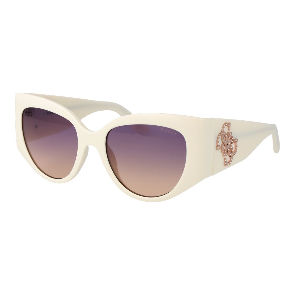 Guess Weiße Sonnenbrille aus Kunststoff