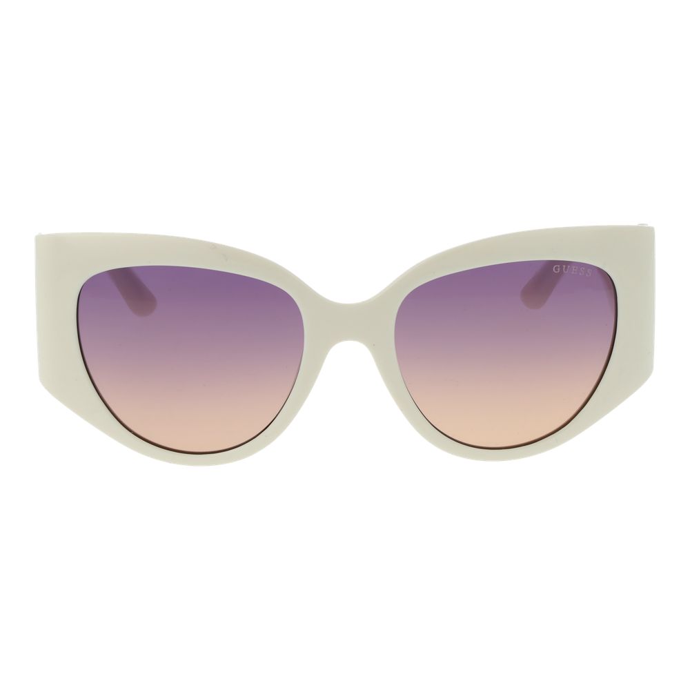 Guess Weiße Sonnenbrille aus Kunststoff
