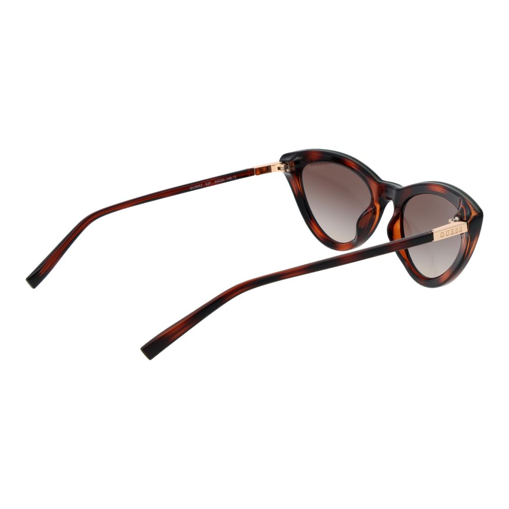 Guess Braune Sonnenbrille aus Kunststoff
