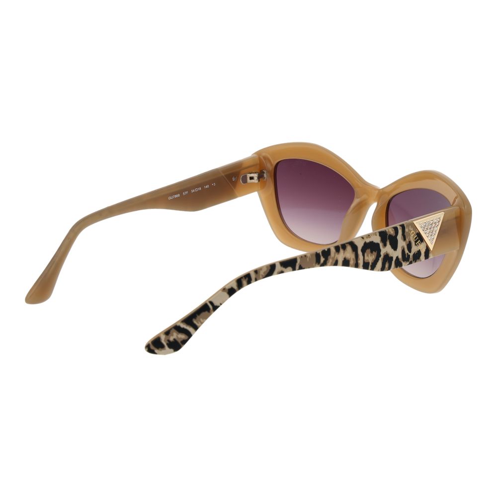 Guess Braune Sonnenbrille aus Kunststoff