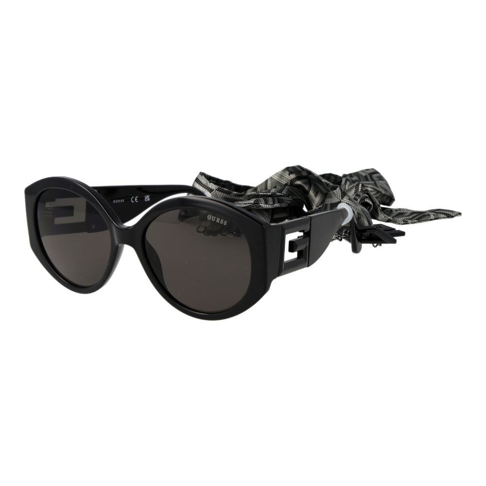 Guess Schwarze Sonnenbrille aus Kunststoff