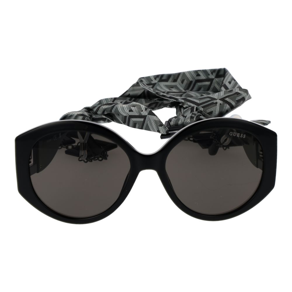 Guess Schwarze Sonnenbrille aus Kunststoff