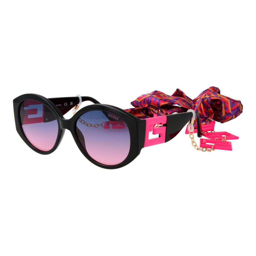 Guess Schwarze Sonnenbrille aus Kunststoff