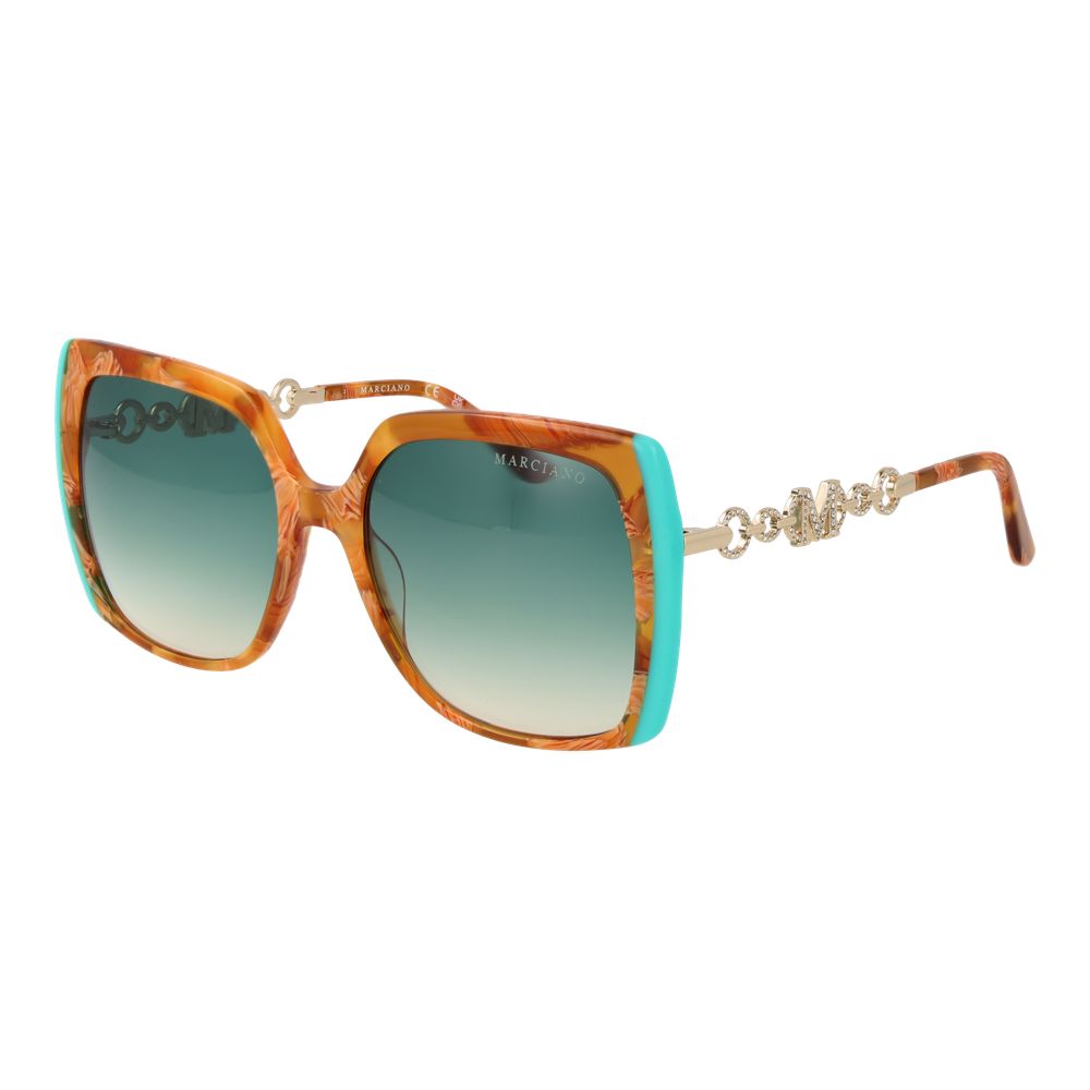 Marciano by Guess Braune Sonnenbrille aus Acetat