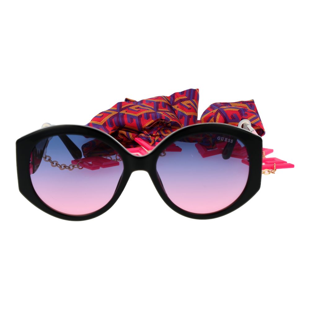 Guess Schwarze Sonnenbrille aus Kunststoff