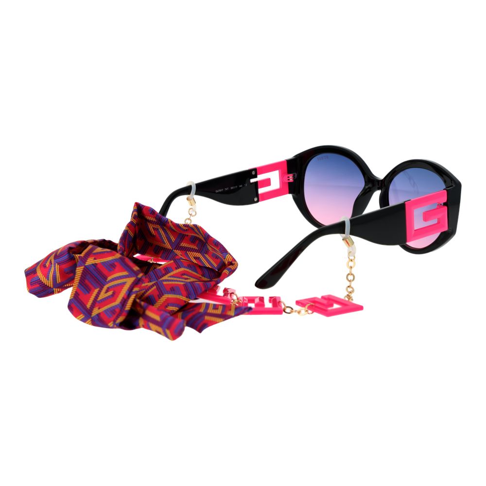 Guess Schwarze Sonnenbrille aus Kunststoff