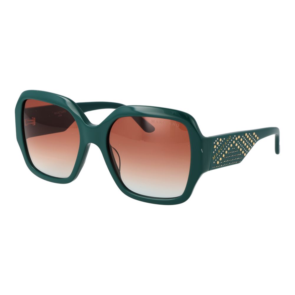 Marciano by Guess Türkis-farbene Sonnenbrille aus Acetat