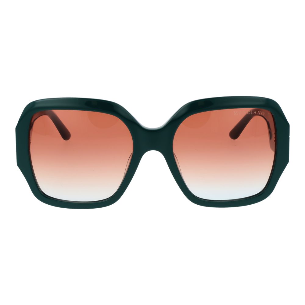 Marciano by Guess Türkis-farbene Sonnenbrille aus Acetat