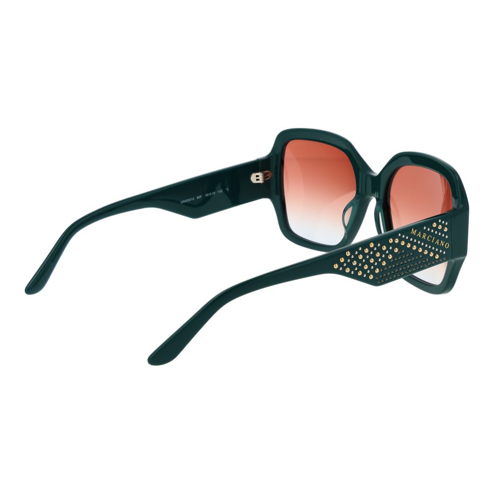 Marciano by Guess Türkis-farbene Sonnenbrille aus Acetat