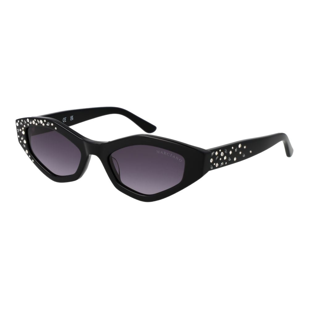 Marciano by Guess Schwarze Sonnenbrille aus Acetat