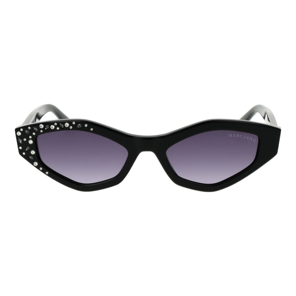 Marciano by Guess Schwarze Sonnenbrille aus Acetat