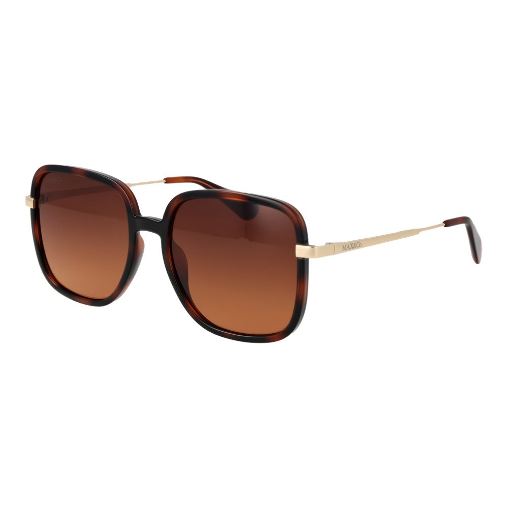 Max & Co Braune Sonnenbrille aus Kunststoff