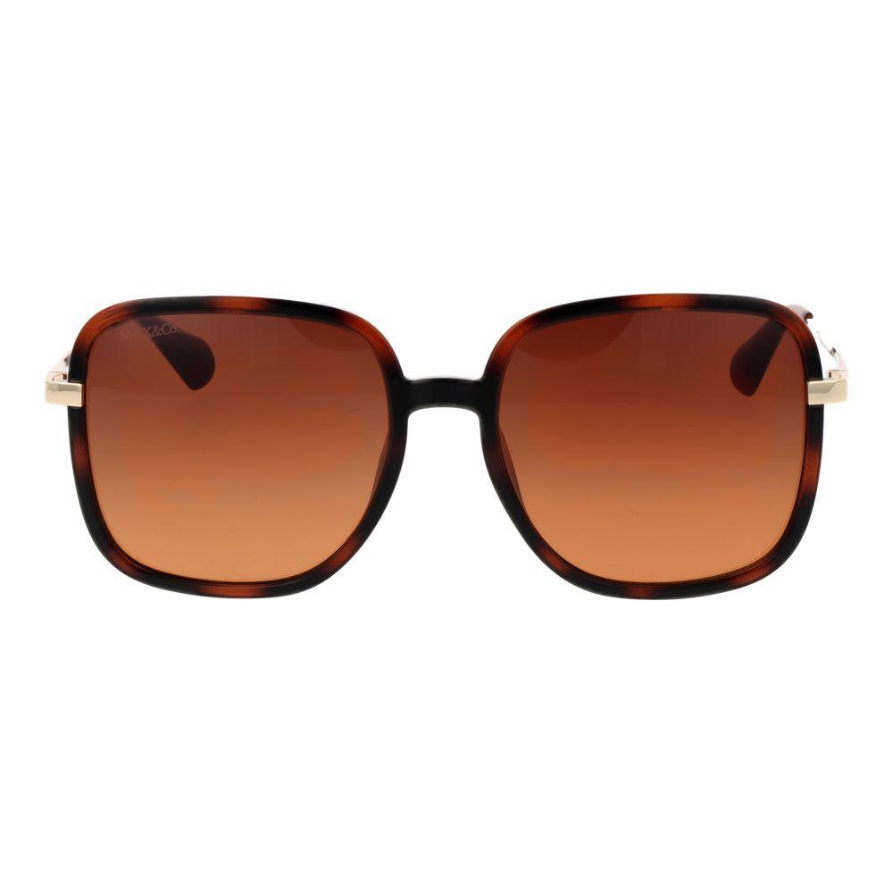 Max & Co Braune Sonnenbrille aus Kunststoff