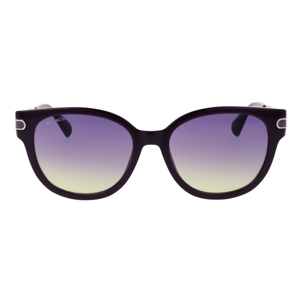 Max & Co Violette Sonnenbrille aus Kunststoff