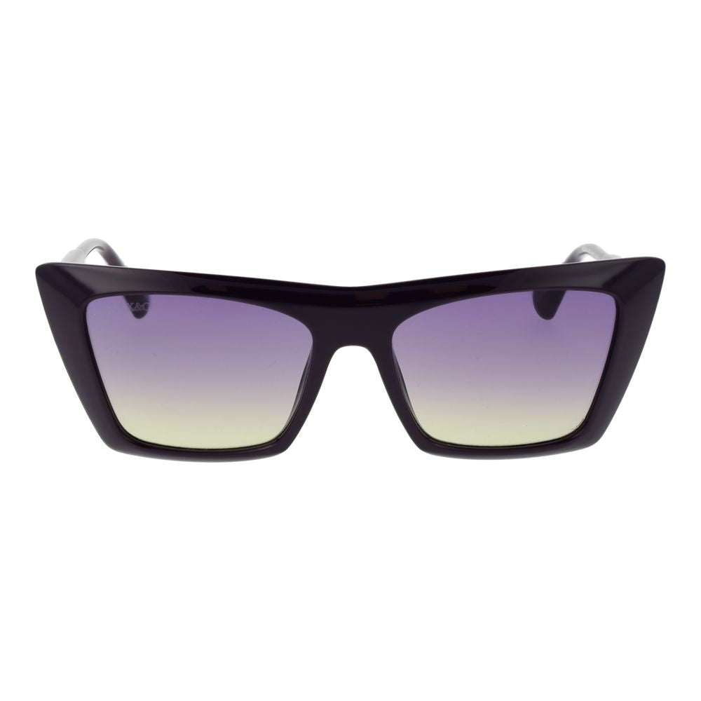Max & Co Violette Sonnenbrille aus Kunststoff