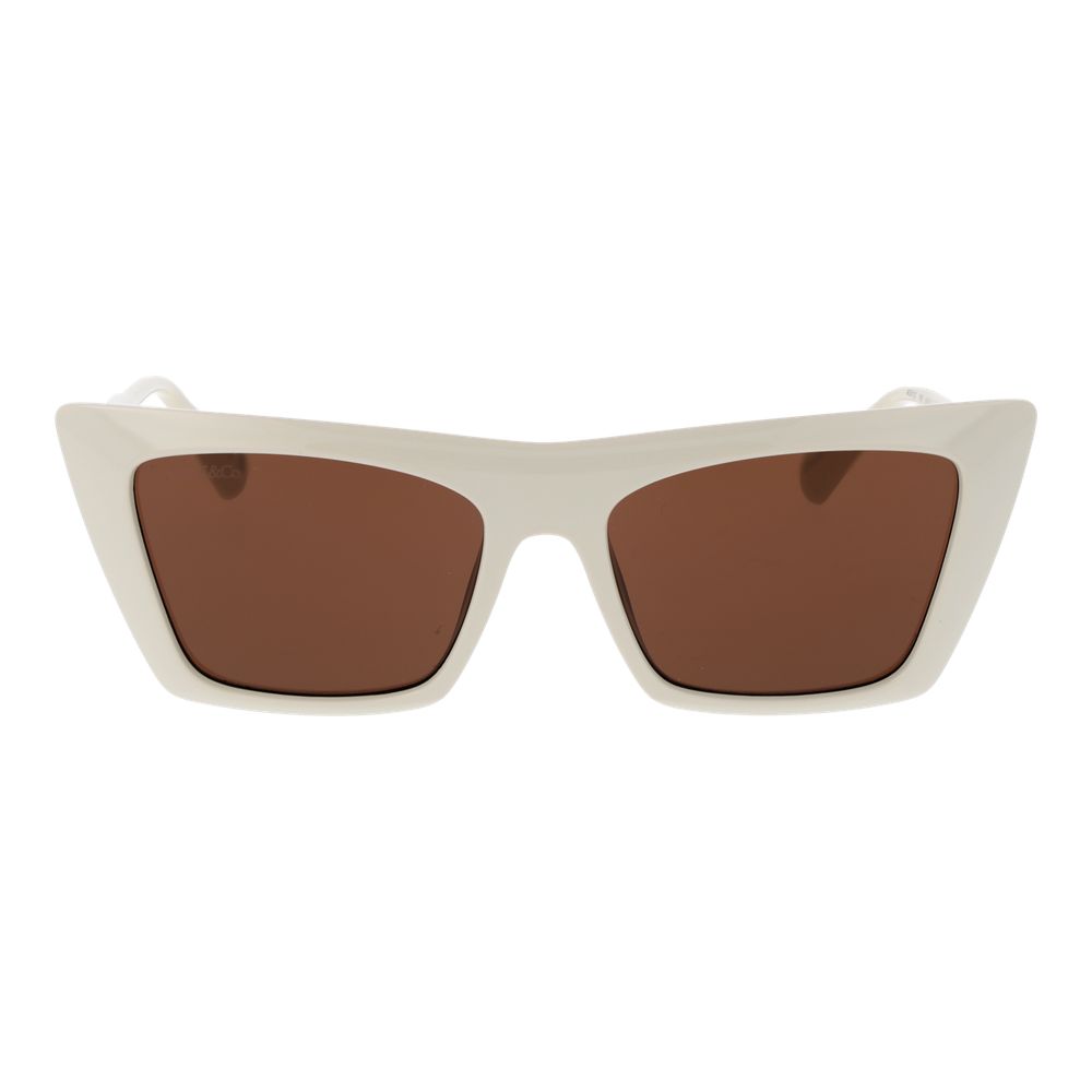 Max & Co Beige Kunststoff-Sonnenbrille