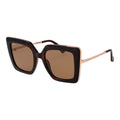 Max Mara Braune Sonnenbrille aus Kunststoff