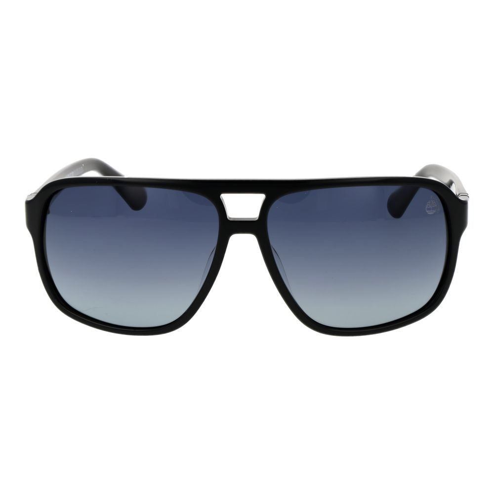 Timberland Schwarze Sonnenbrille aus Acetat
