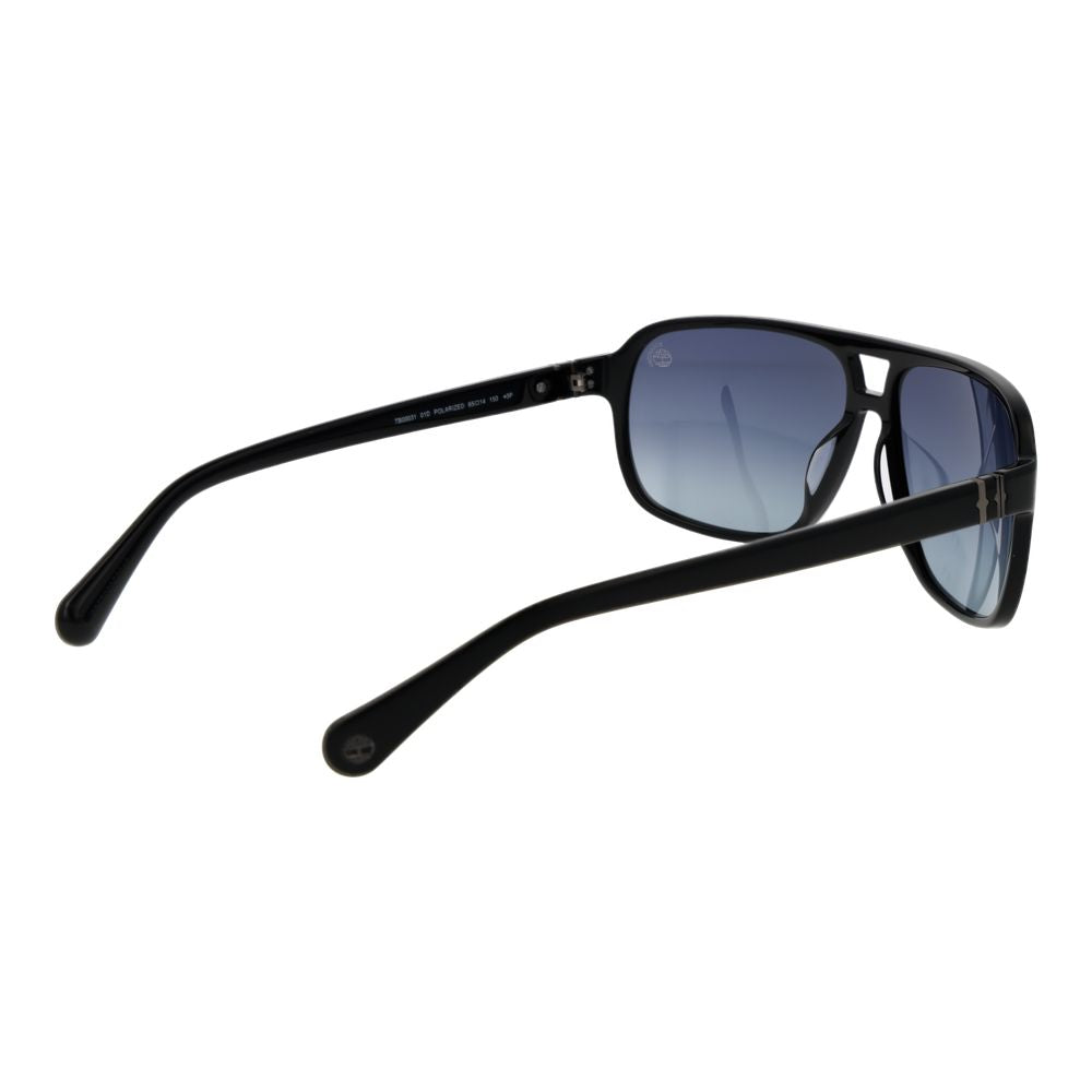 Timberland Schwarze Sonnenbrille aus Acetat