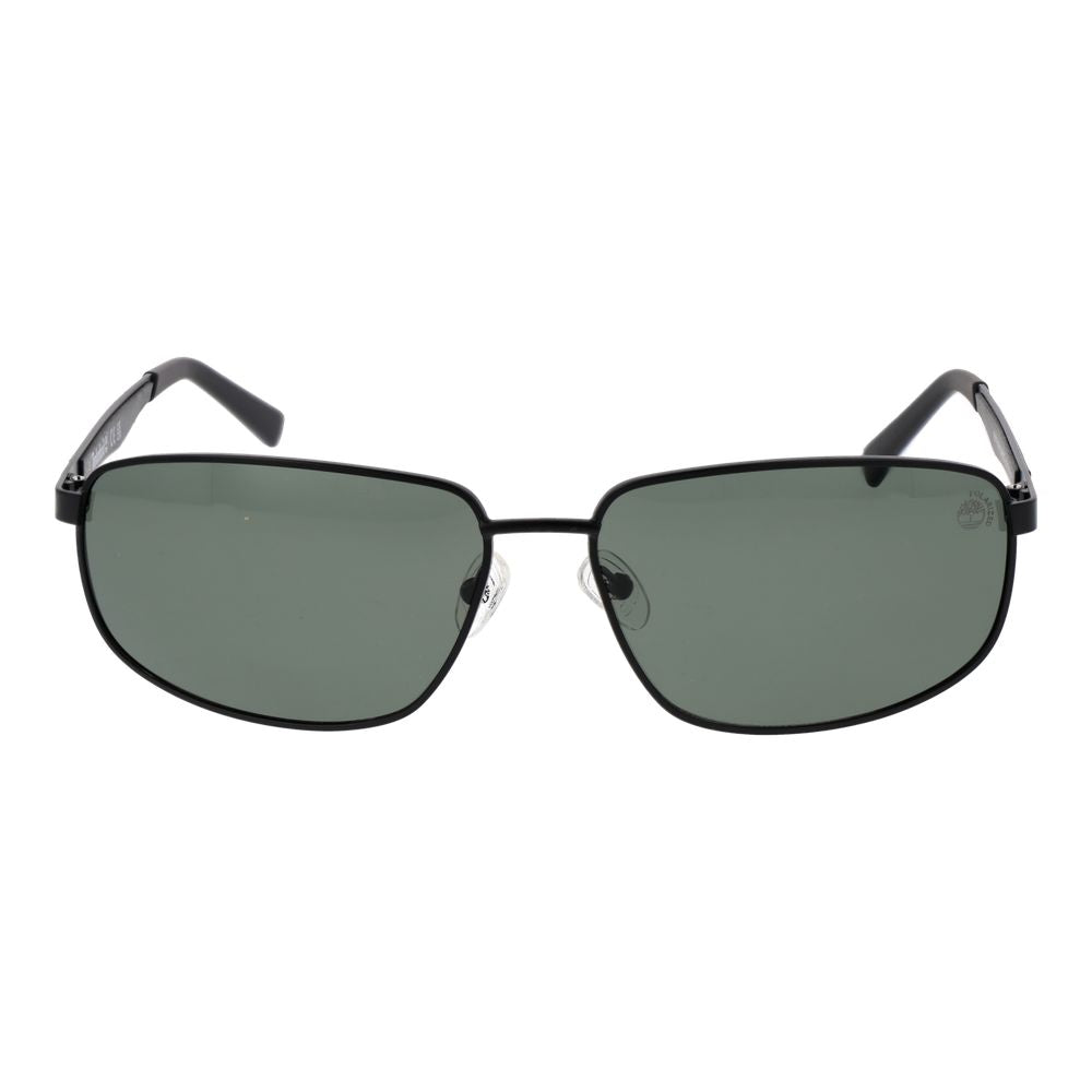 Timberland Schwarze Sonnenbrille aus Metall