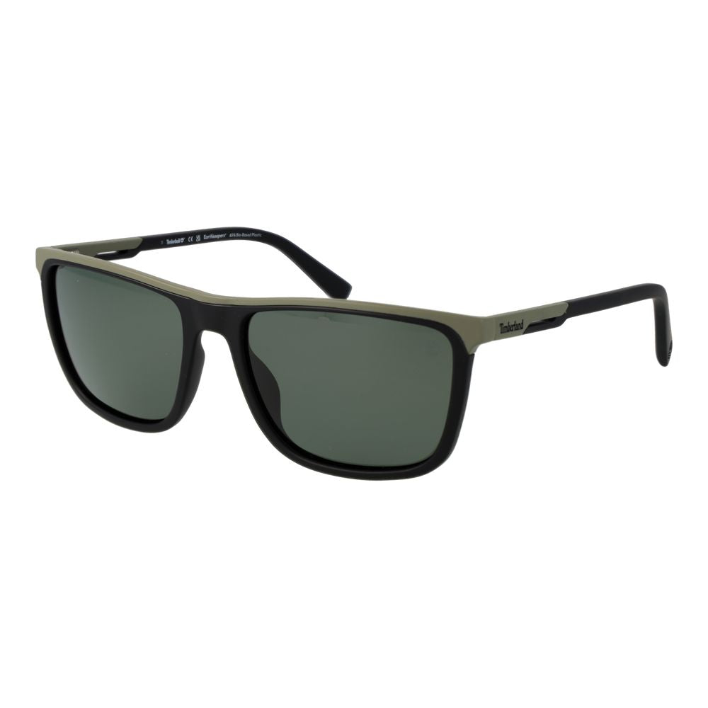 Timberland Schwarze Sonnenbrille aus Kunststoff