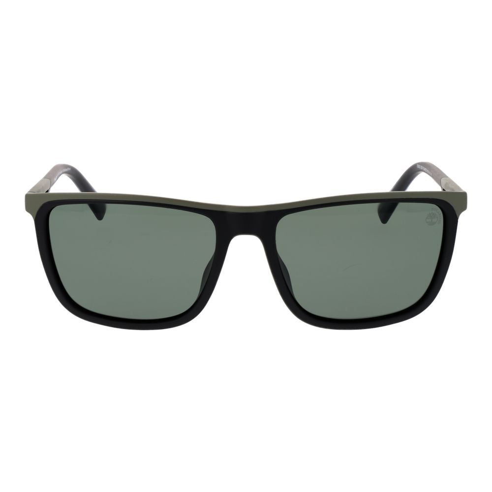 Timberland Schwarze Sonnenbrille aus Kunststoff