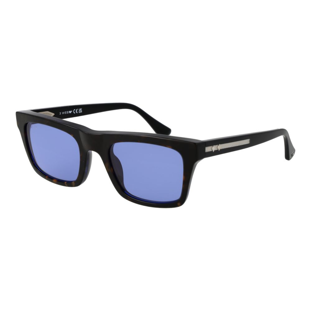 Web Braune Sonnenbrille aus Acetat