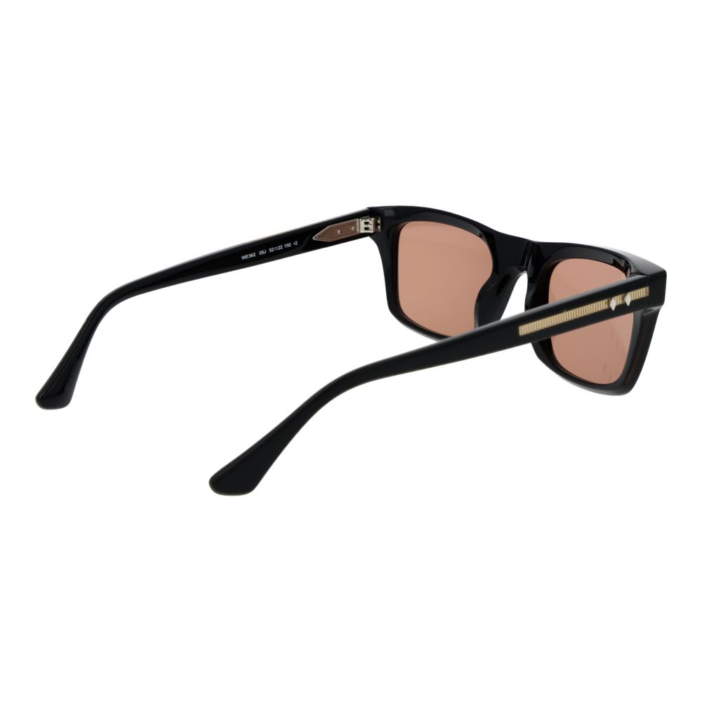 Web Schwarze Sonnenbrille aus Acetat