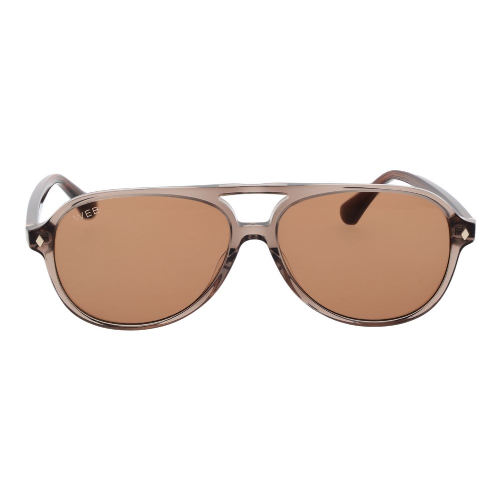 Web Braune Sonnenbrille aus Acetat