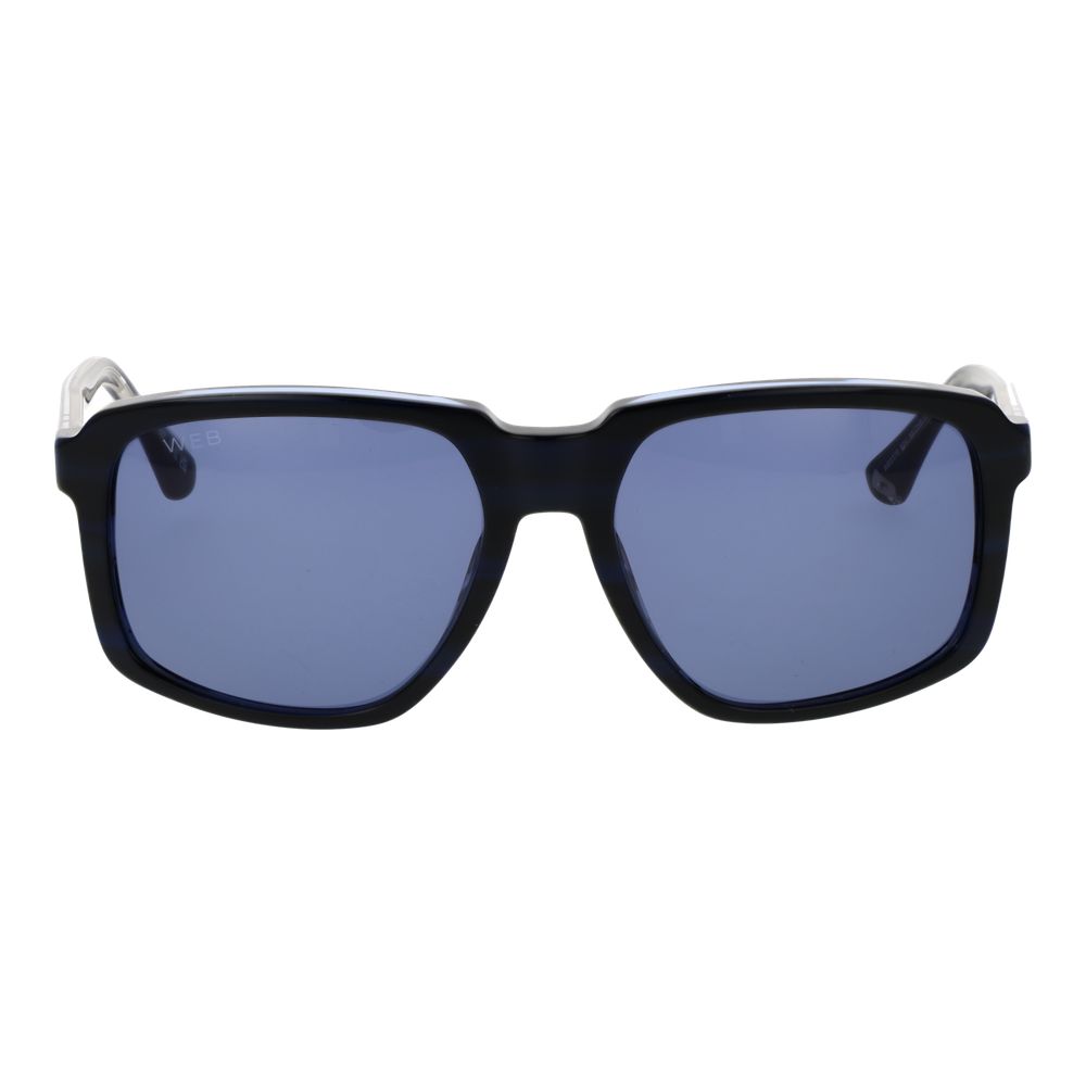 Web Blaue Sonnenbrille aus Acetat