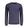 Norway 1963 Herrenhemd aus blauer Baumwolle