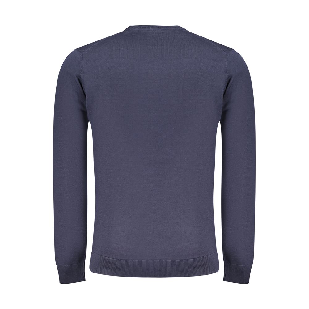 Norway 1963 Herrenhemd aus blauer Baumwolle