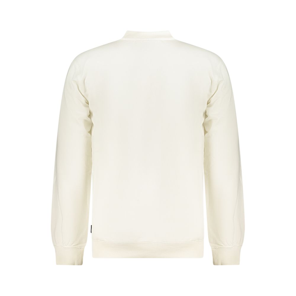 Fila Weißes Herren-Sweatshirt aus Baumwolle