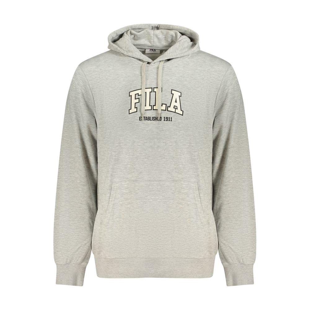 Fila Graues Herren-Sweatshirt aus Baumwolle