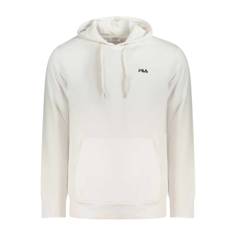 Fila Weißes Herren-Sweatshirt aus Baumwolle