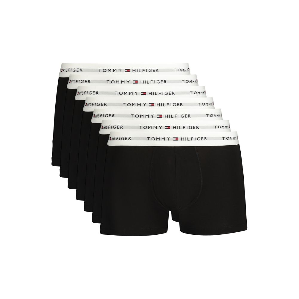 Tommy Hilfiger Schwarze Herren-Boxershorts aus Baumwolle