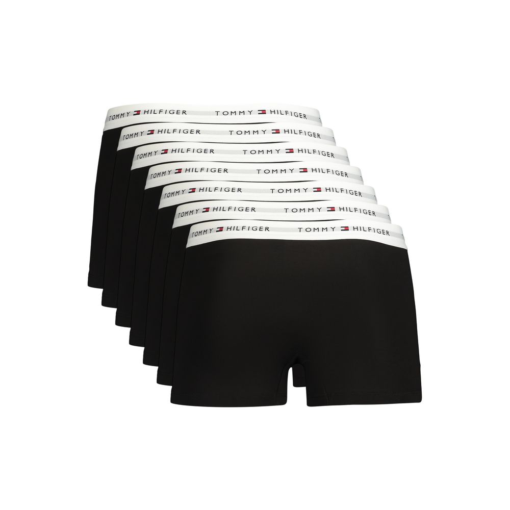 Tommy Hilfiger Schwarze Herren-Boxershorts aus Baumwolle