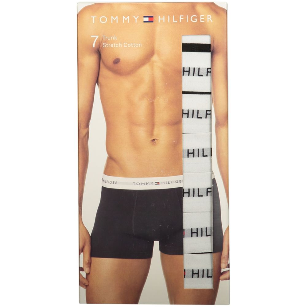 Tommy Hilfiger Schwarze Herren-Boxershorts aus Baumwolle