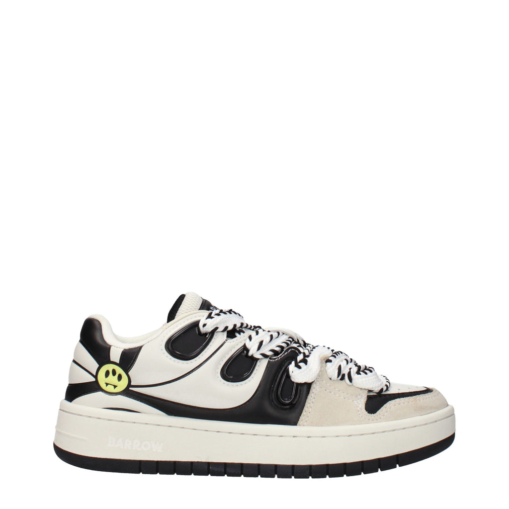 Barrow Beige Leder Low-Top Sneaker