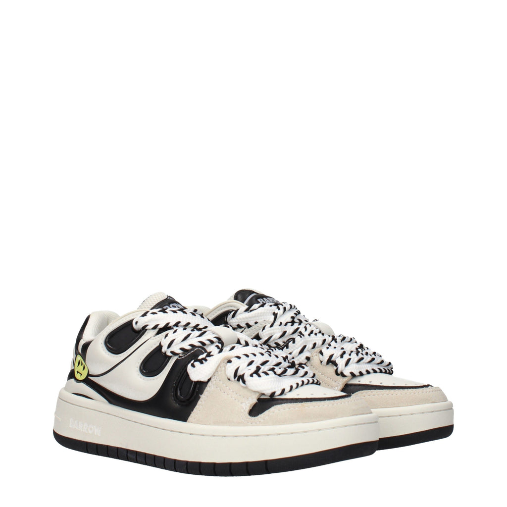 Barrow Beige Leder Low-Top Sneaker