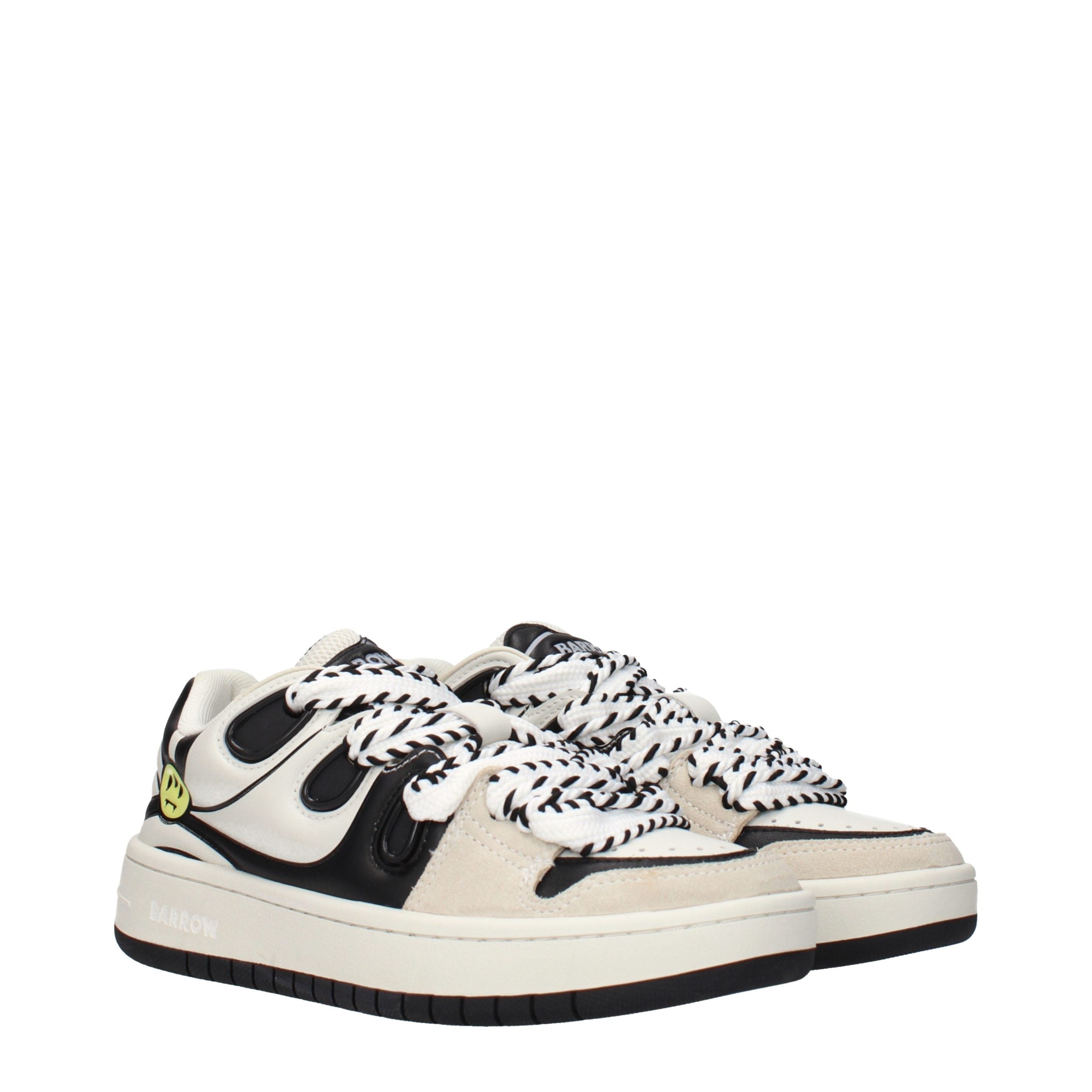 Barrow Beige Leder Low-Top Sneaker