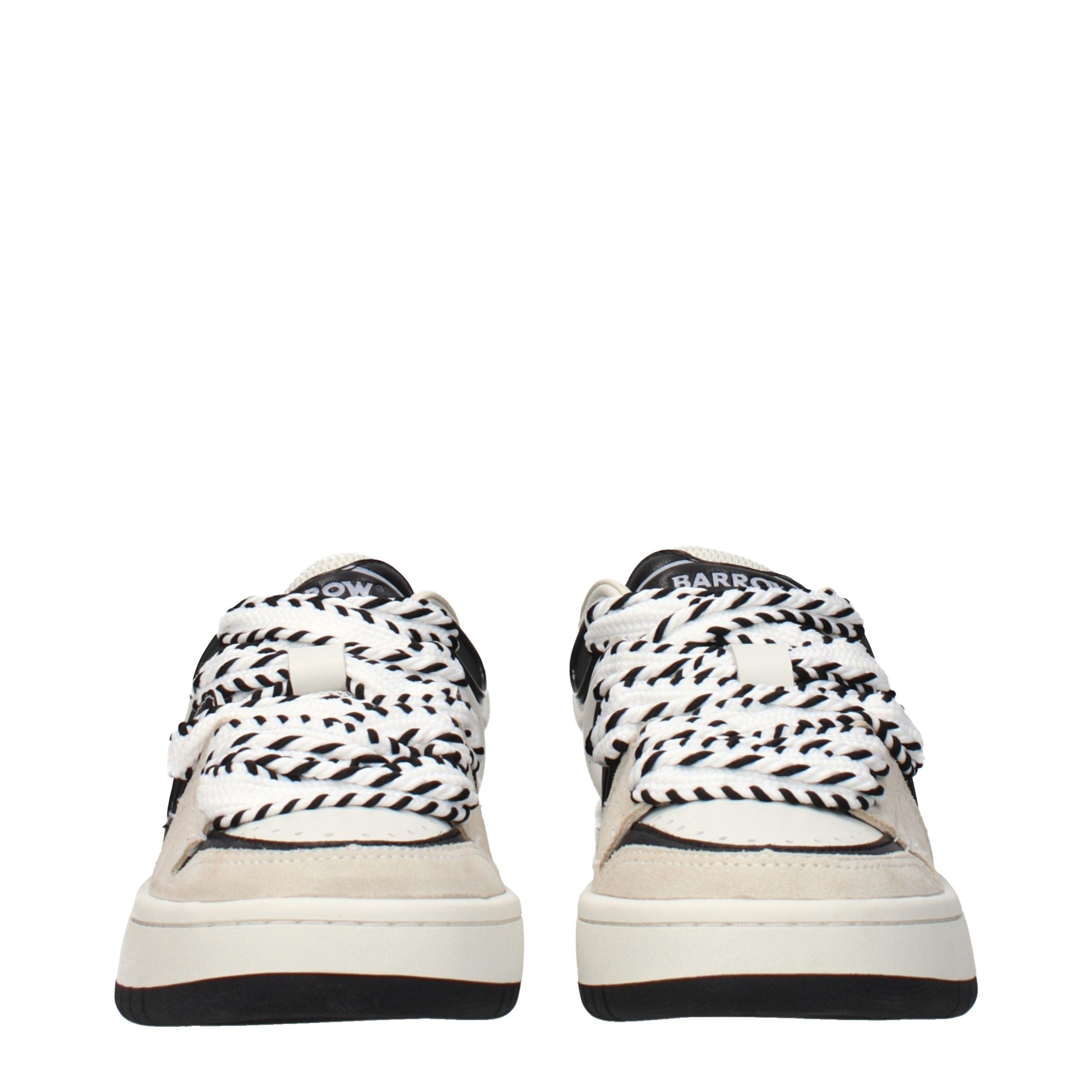 Barrow Beige Leder Low-Top Sneaker