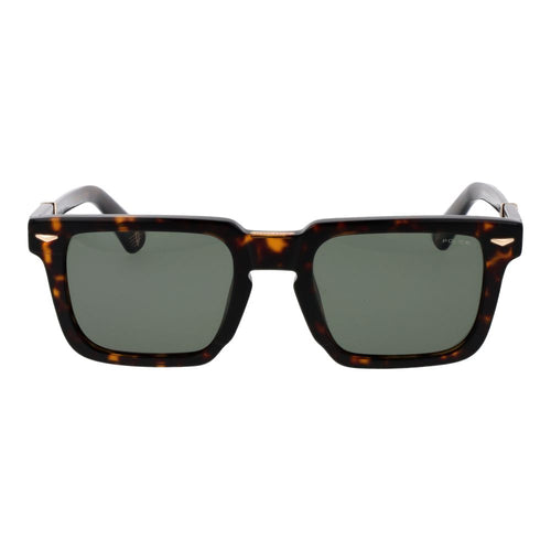 Police Sonnenbrille aus braunem Celluloseacetat